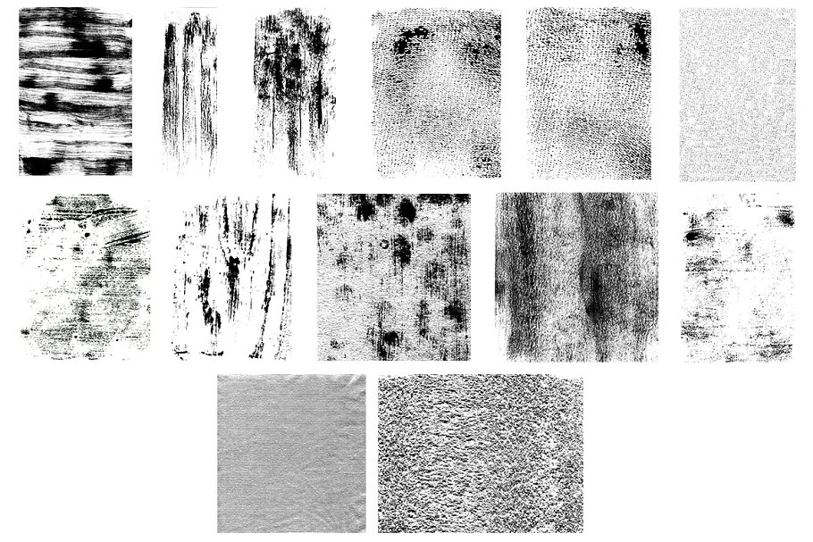 手工制作墨印印刷纹理v1 Distress Texture Pack Vol. 1插图(2)