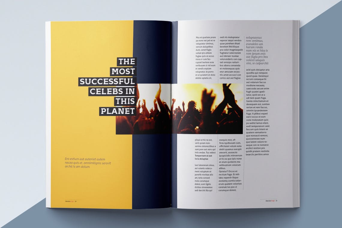 时尚高端多用途的高品质时尚杂志画册宣传册楼书设计模板（indd）插图(14)