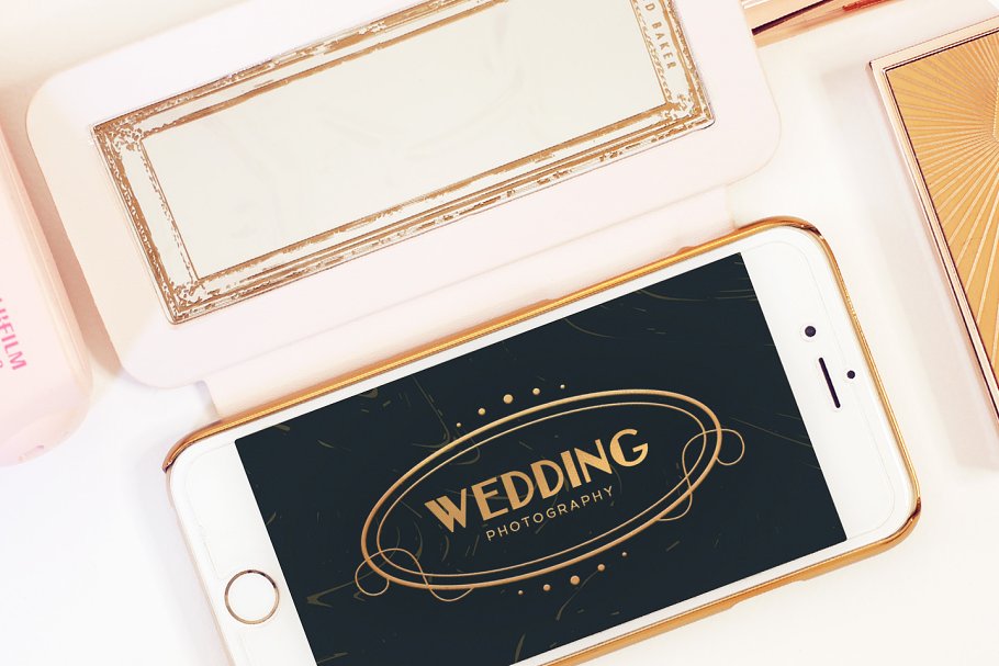 16款Logo标志艺术装饰架 16 Art Deco Logo Frames插图(6)