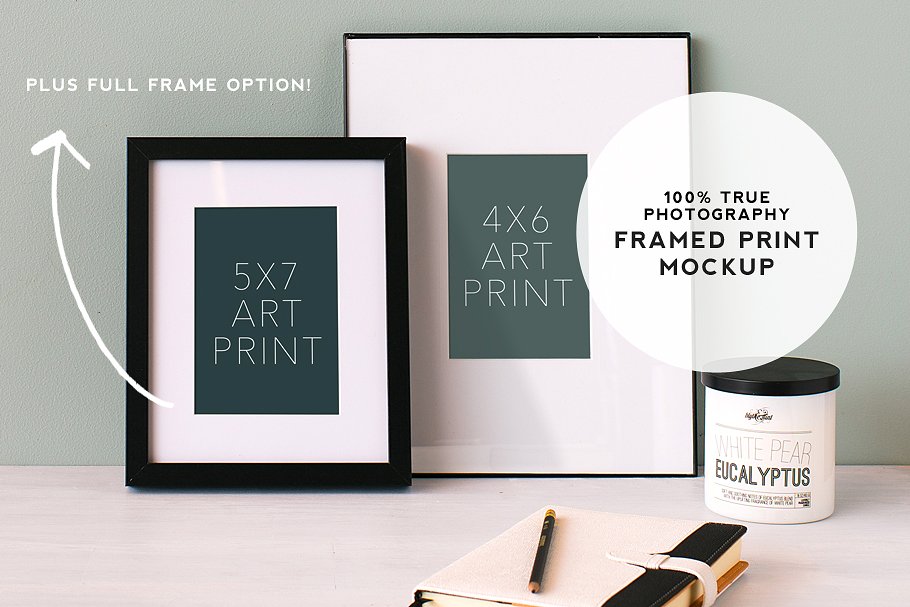 高端产品展示海报框架样机展示模型版mockups插图