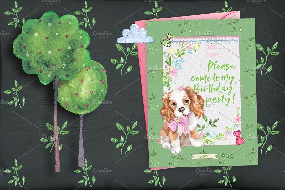 超级可爱儿童主题设计素材合集[2.24GB] FAIRY-TALE LAND插图(12)