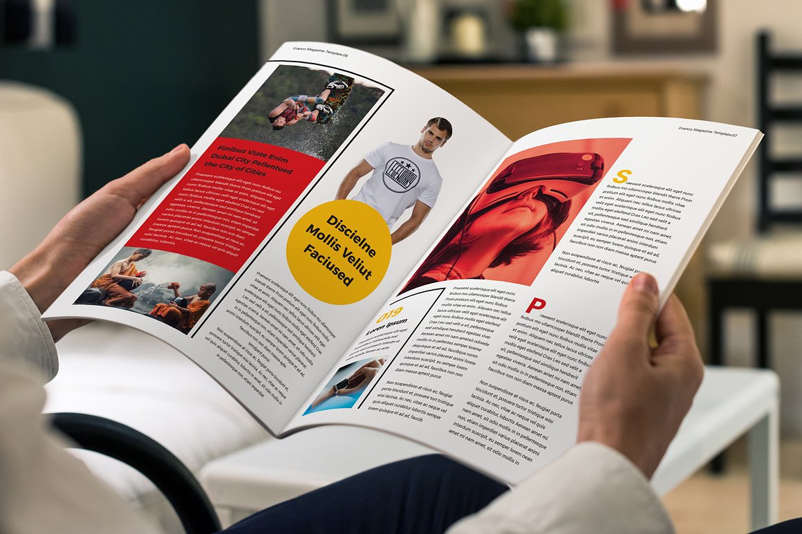 30页时尚的旅行、投资组合杂志模板下载[indd]插图(12)