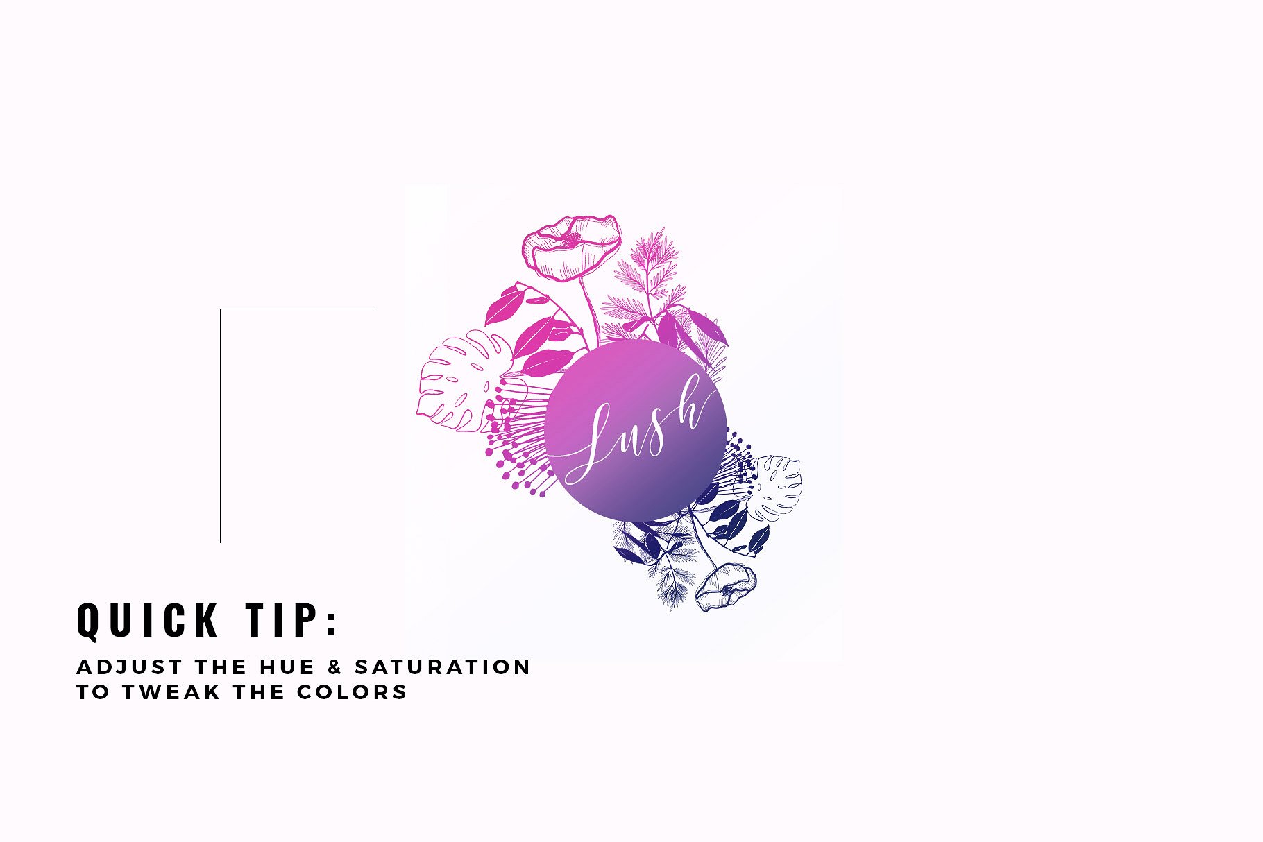 手绘有机植物矢量插图集 Botanical Garden Vector Graphics插图(12)