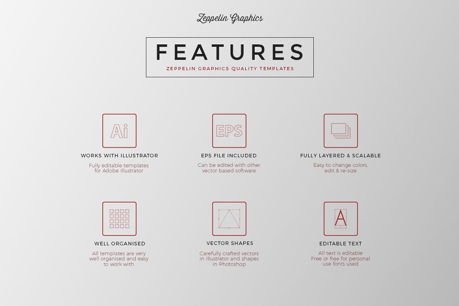 圣诞节主题设计项目素材库 Christmas Graphics Bundle插图(16)