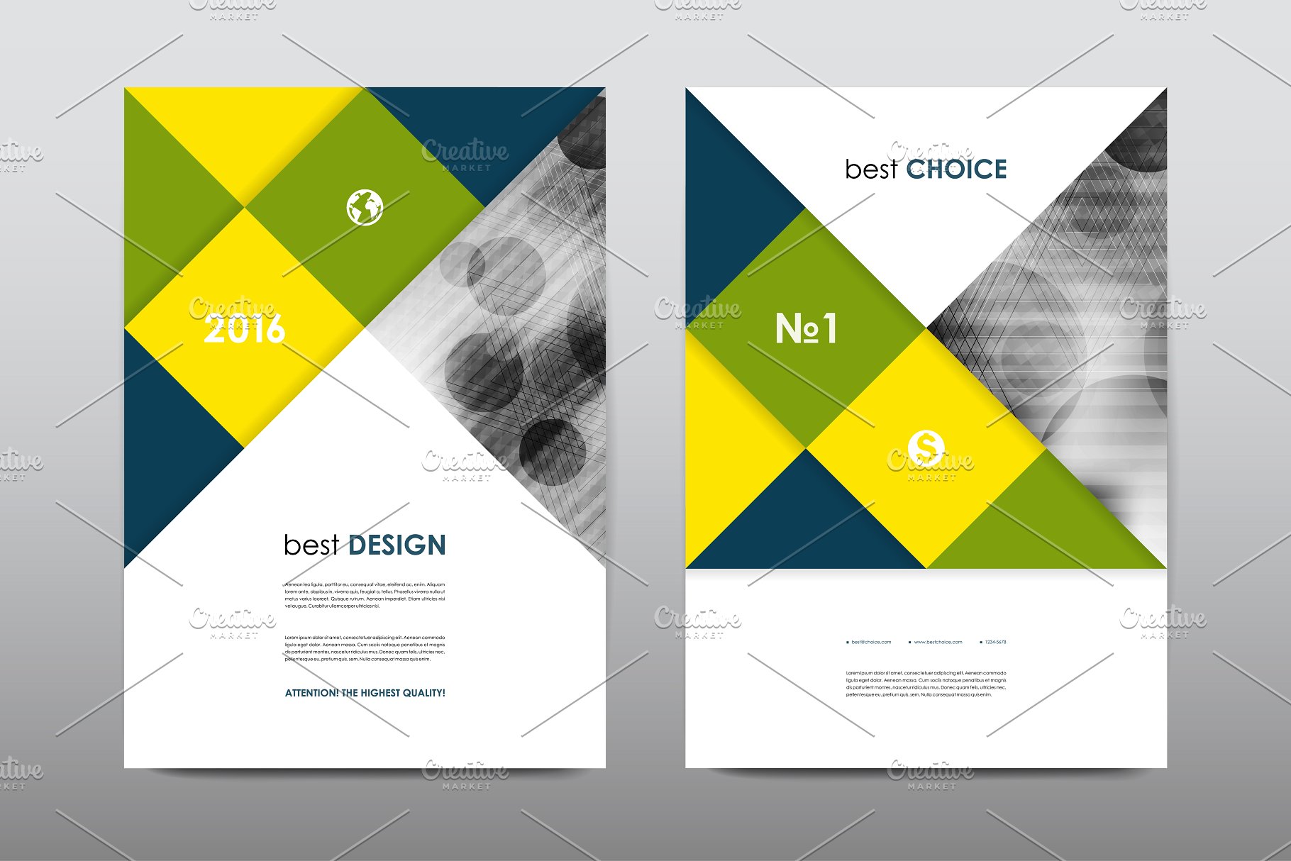 50+商业企业宣传小册子模板 50+ Business Brochures Bundle插图(40)