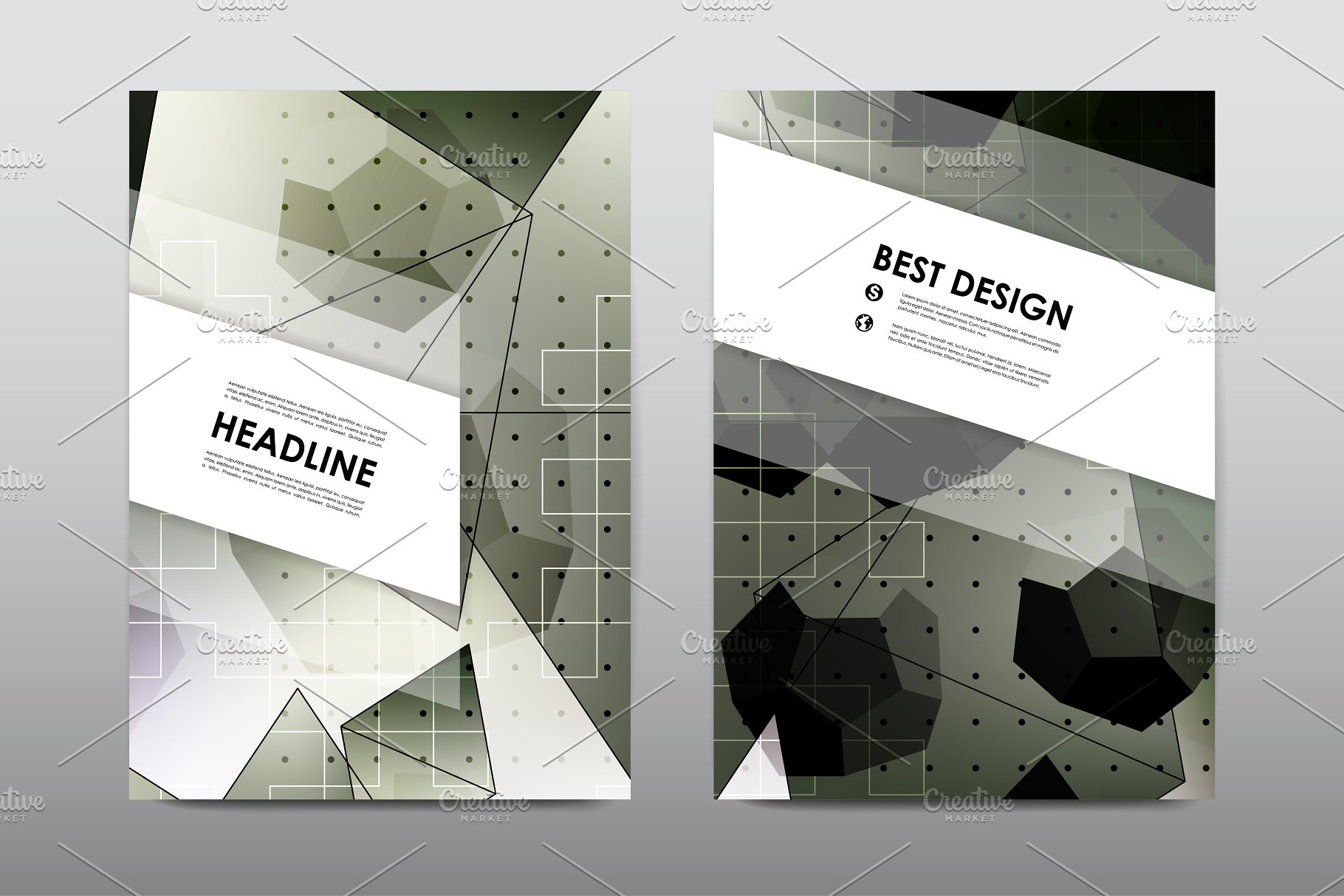 极力推荐：50+企业商业介绍宣传小册子模板 50+ Business Brochures Bundle插图(43)