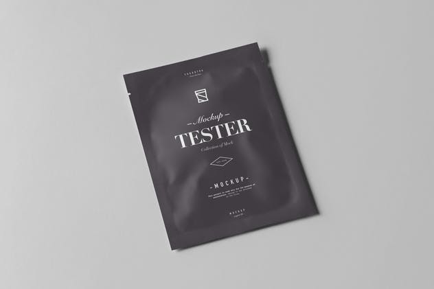 铝箔食品包装袋子样机模板 Foil Bag Sample Mock-up插图(2)