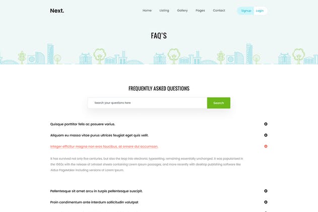 房地产物业管理机构网站设计模板 RealEstate Property Management Agency Web Template插图(14)