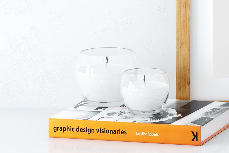 简约相框画框样机 Frame mockups pack 8×10插图(4)