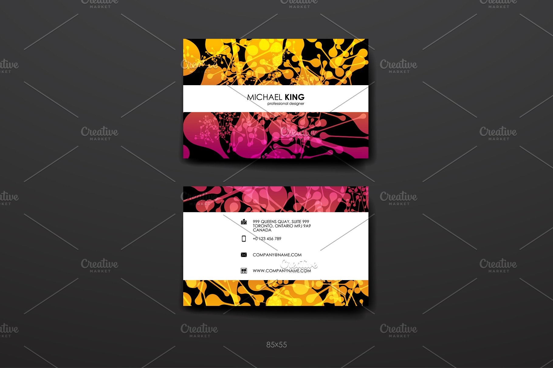 惊艳酷炫的名片模板  Amazing Business Cards Templates插图(7)