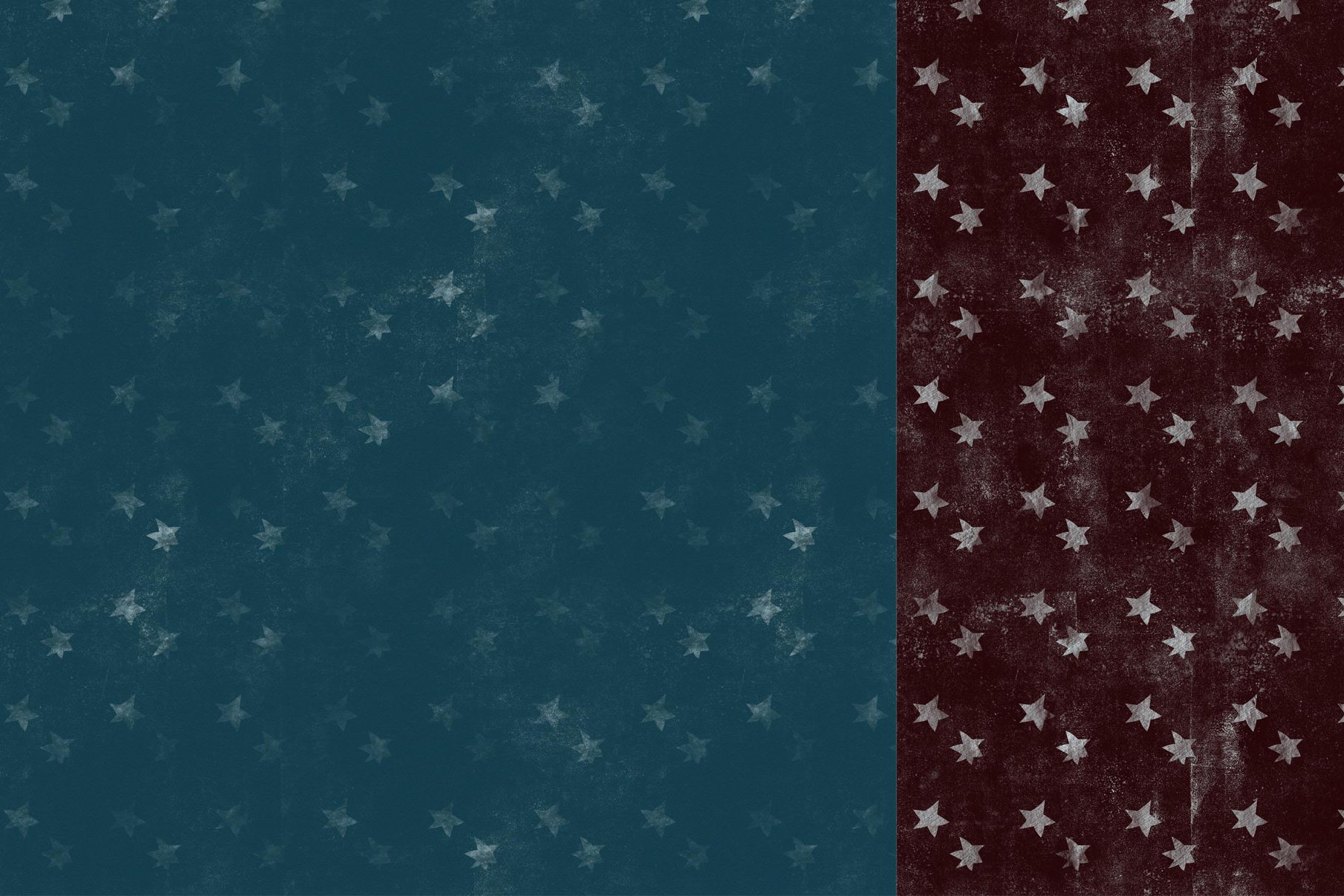 磨蚀效果星星元素无缝纹理 Seamless textures for photoshop插图(2)