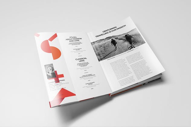 图书内页版式设计样机模板V1 Book Mockups 01插图(6)