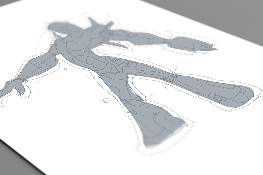 惟妙惟肖创意机器人剪影图形 Silhouette shapes – Robots插图(3)