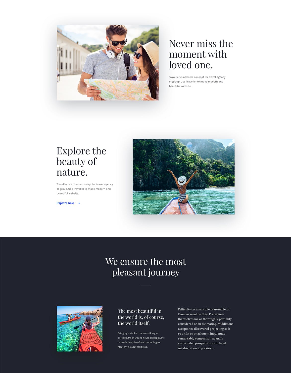6组适用于不同行业网站着陆页UI设计模板 Website UI Kit插图(3)