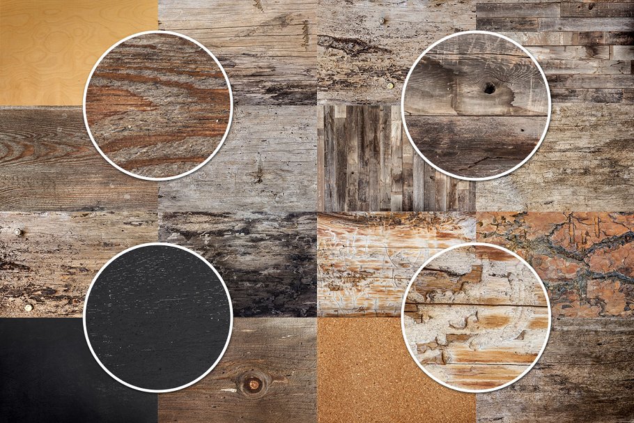 湖畔小木屋木纹合集 Cabin at the Lake Wood Textures插图(1)