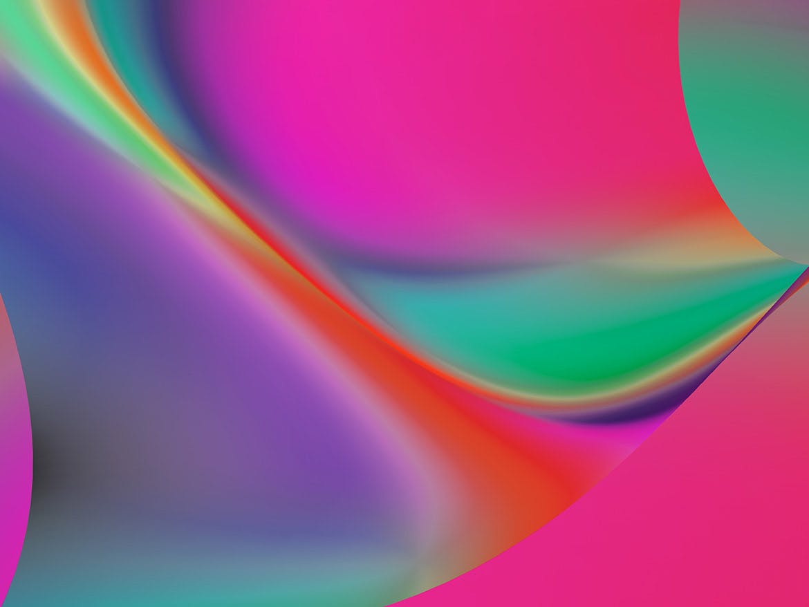 18个时尚炫酷艳丽的五颜六色的聚丙乙烯大理石质感的背景底纹纹理大集合插图(11)