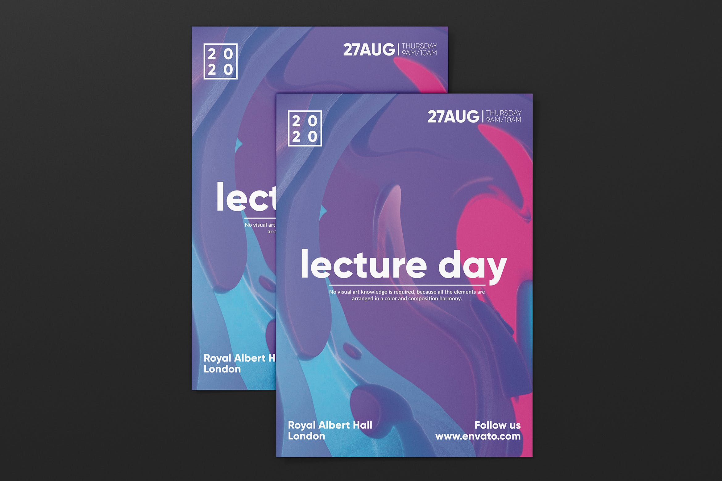 超现实主义海报设计模板v2 Surreal Template Design插图