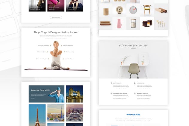 创意互联网项目网站UI模板素材 Startup – UI Kit for Sketch插图(5)