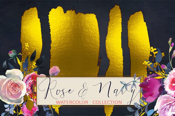 水彩玫瑰牡丹剪贴画 Watercolor Roses Peonies Clipart插图(16)