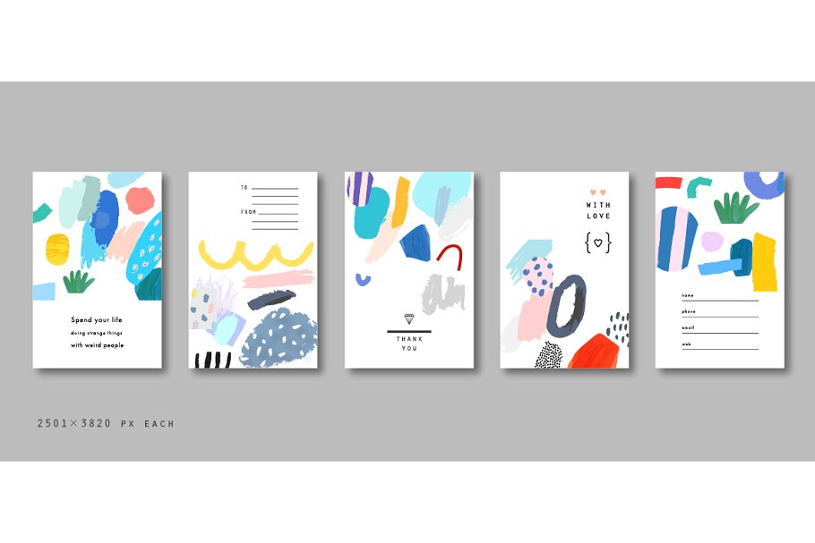 涂鸦错误笔画水彩图案素材 MAKE MistAKEs插图(6)