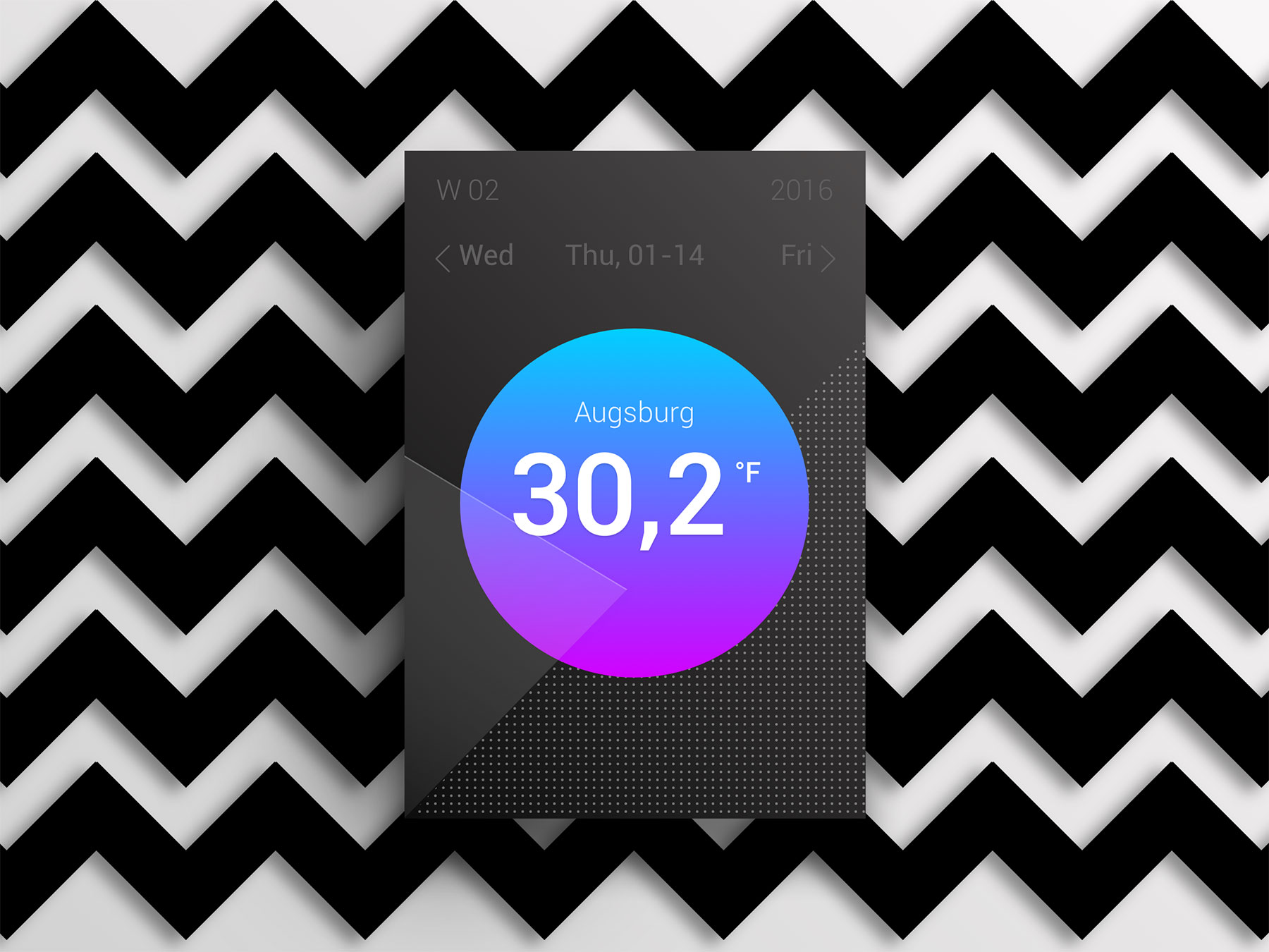 天气应用概念设计