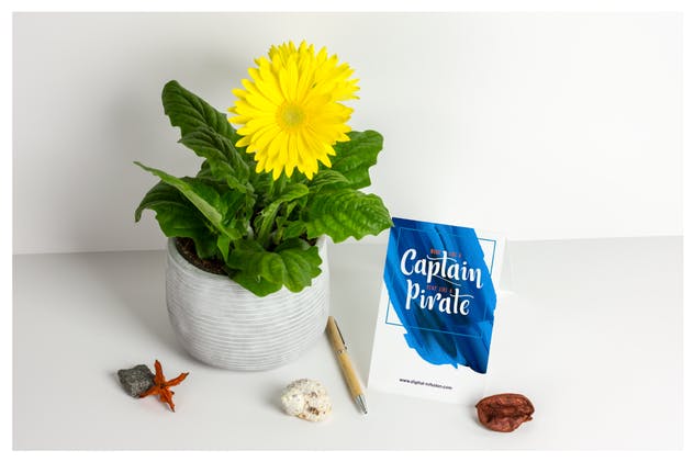 贺卡/邀请函样机模板 Greeting Card  / Invitation Mockup插图(4)