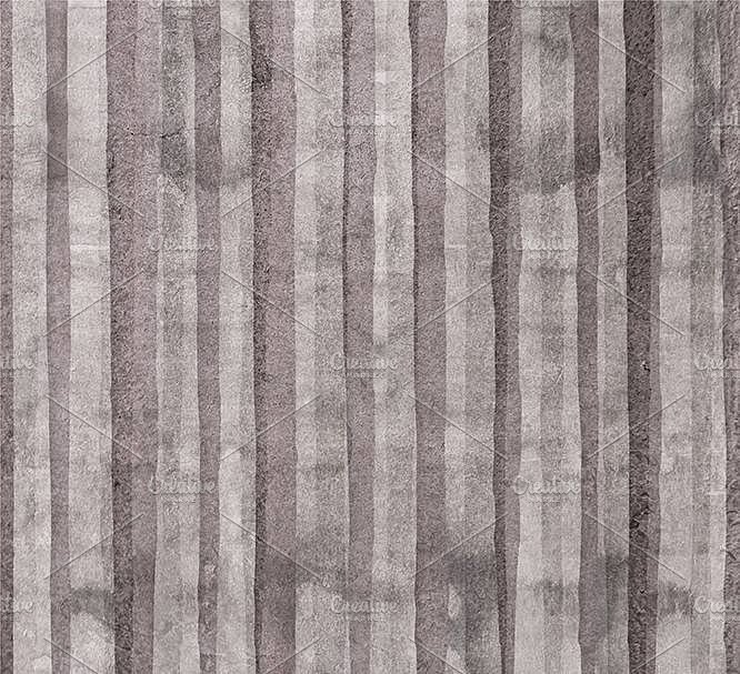 冷色调有机大理石图形纹理 Frosty Silver Foil & Watercolors插图(1)