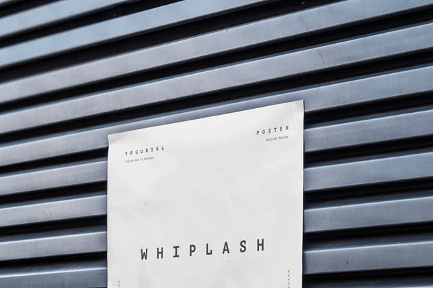 红砖墙海报张贴效果展示样机模板 Urban Poster Mock-up插图(7)