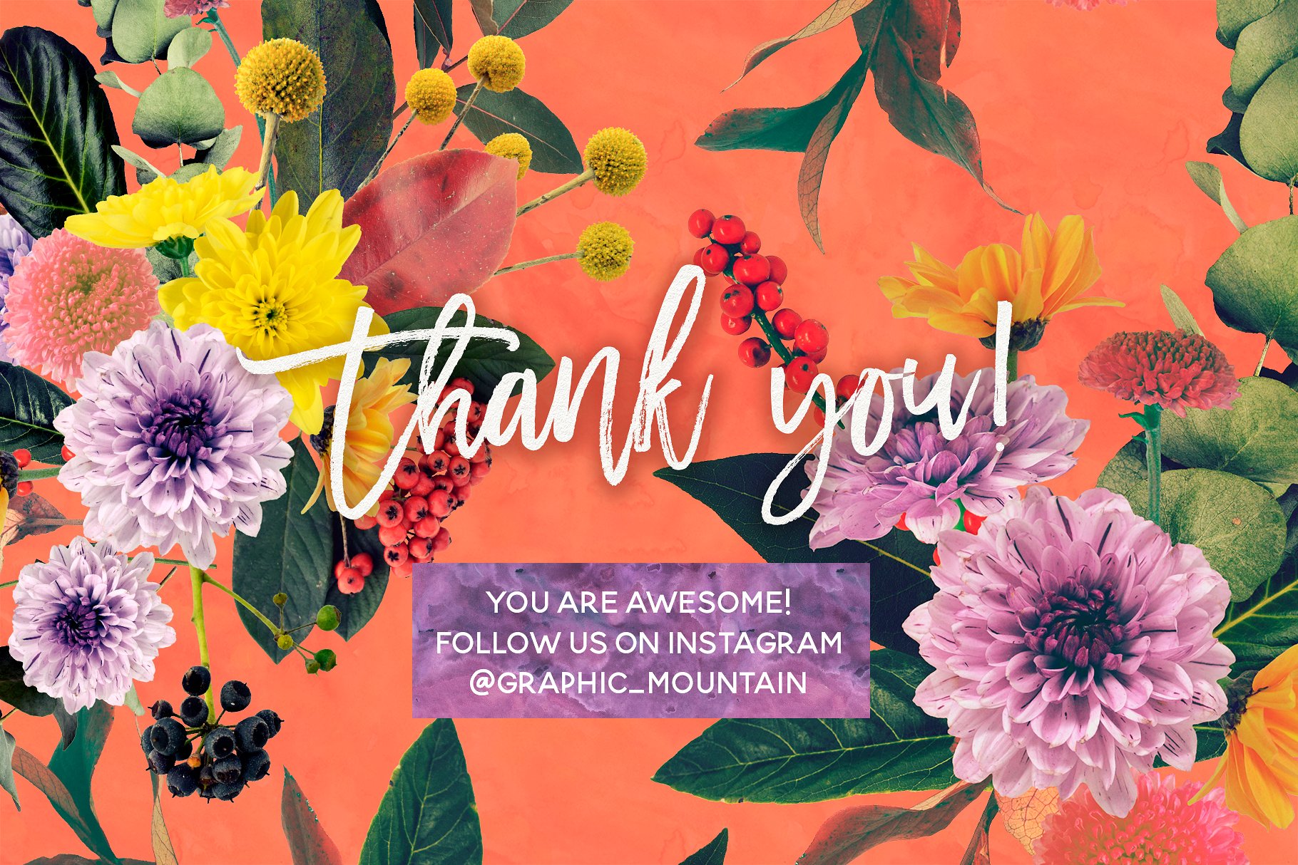 复古风格浪漫花集剪贴画集 Florigen Vintage Style Clip Art Set插图(7)