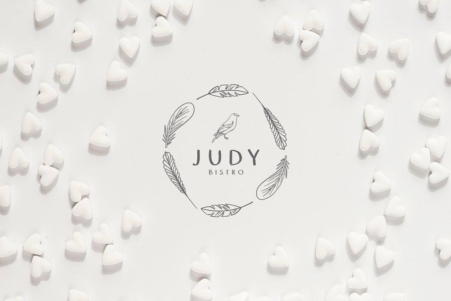 优雅艺术类Logo模板 Jar of Logos – 50 Logo Templates插图(11)