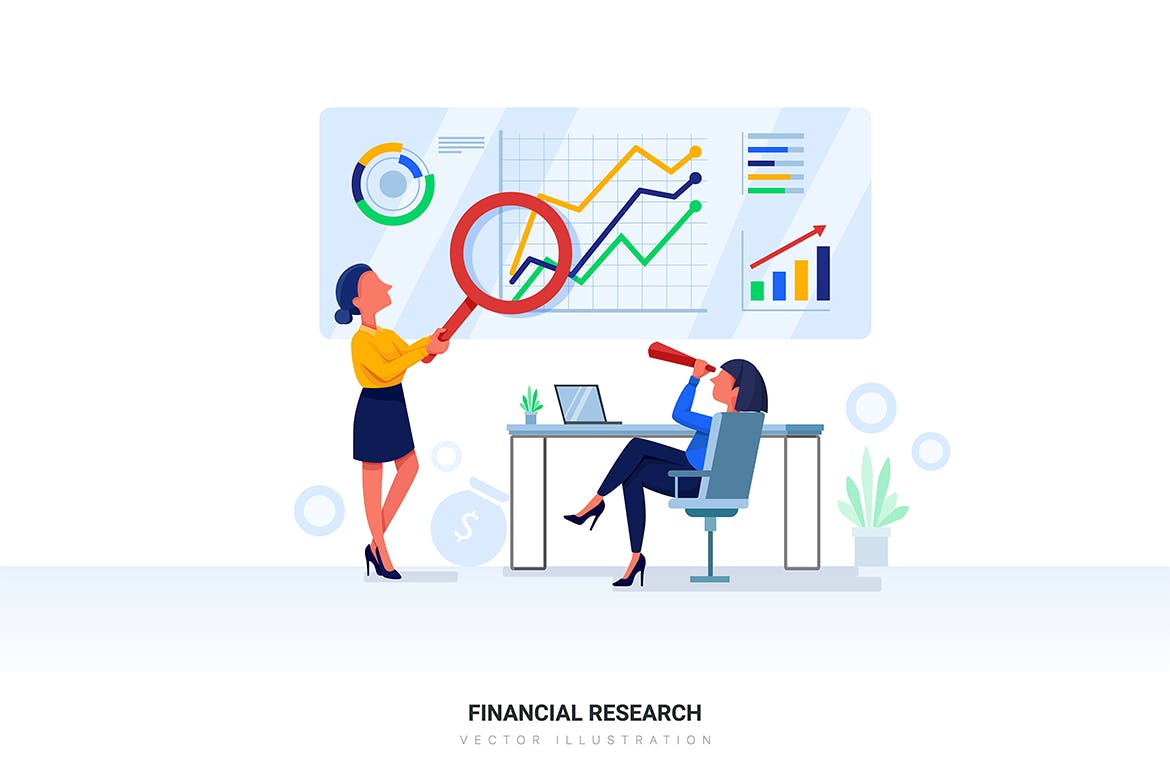 技术主题网站设计矢量插画素材集v20 [Part 20] Technology Vector Illustration Set插图(3)