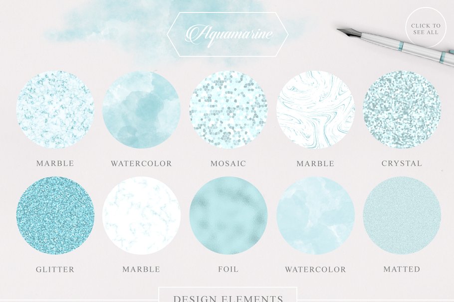 大理石金属纹理合集 Elegant Toolkit Pro插图(2)