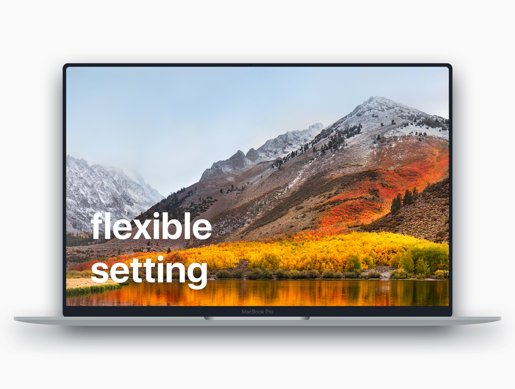 扁平化的MacBook Pro的样机PSD下载插图(1)