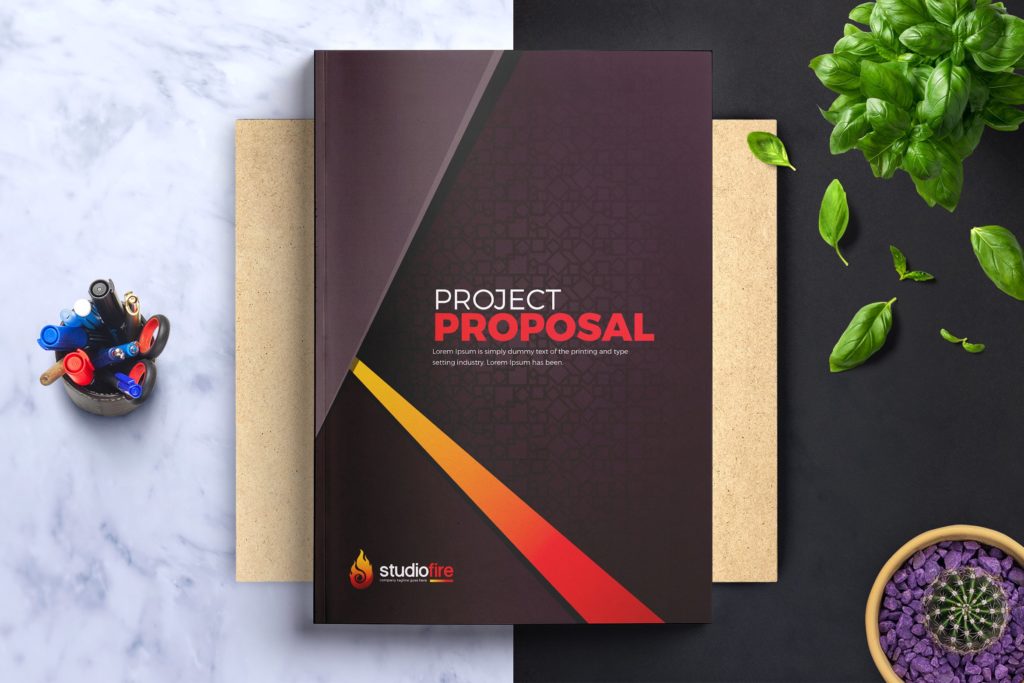 高品质实用企业画册模版下载[indd,pdf]插图