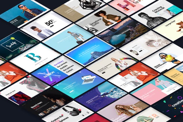 100款可视化网站头部设计模板合集 100 Visual Website Headers插图(4)