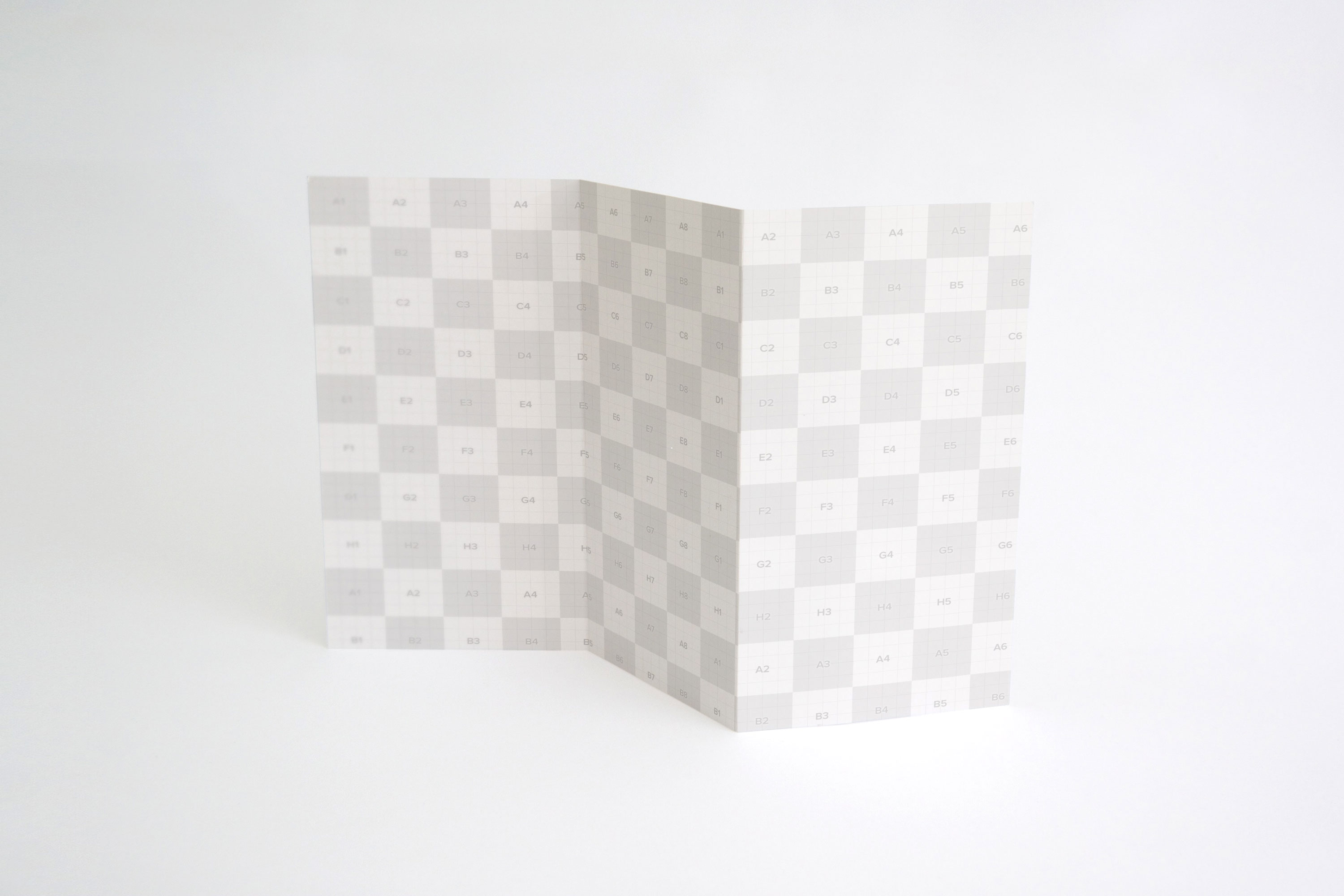 A4纸规格宣传传单设计立面效果图样机02 A4 Brochure Mockup 02插图(1)