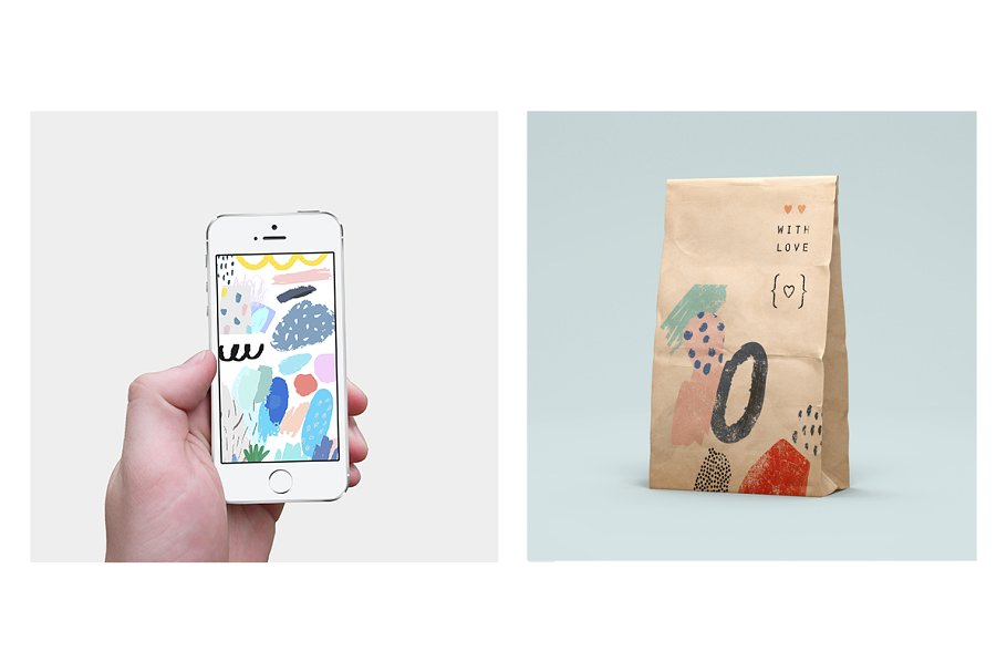 涂鸦错误笔画水彩图案素材 MAKE MistAKEs插图(11)