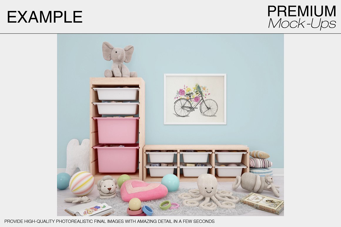 温馨可爱的孩子房间展示模型下载[psd]插图(11)