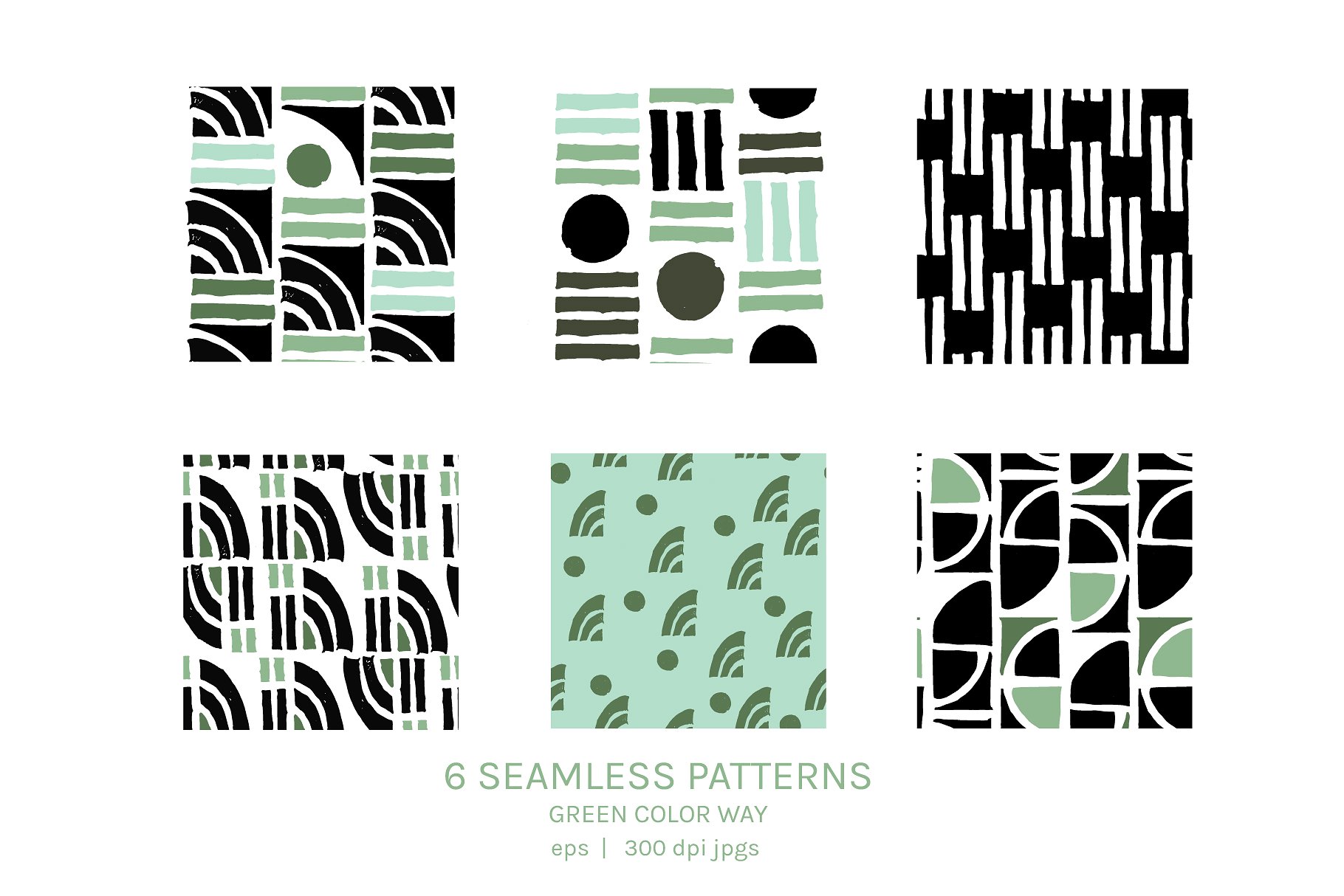 有趣的部落艺术无缝图案 Minted Modern | Designs + Patterns插图(6)