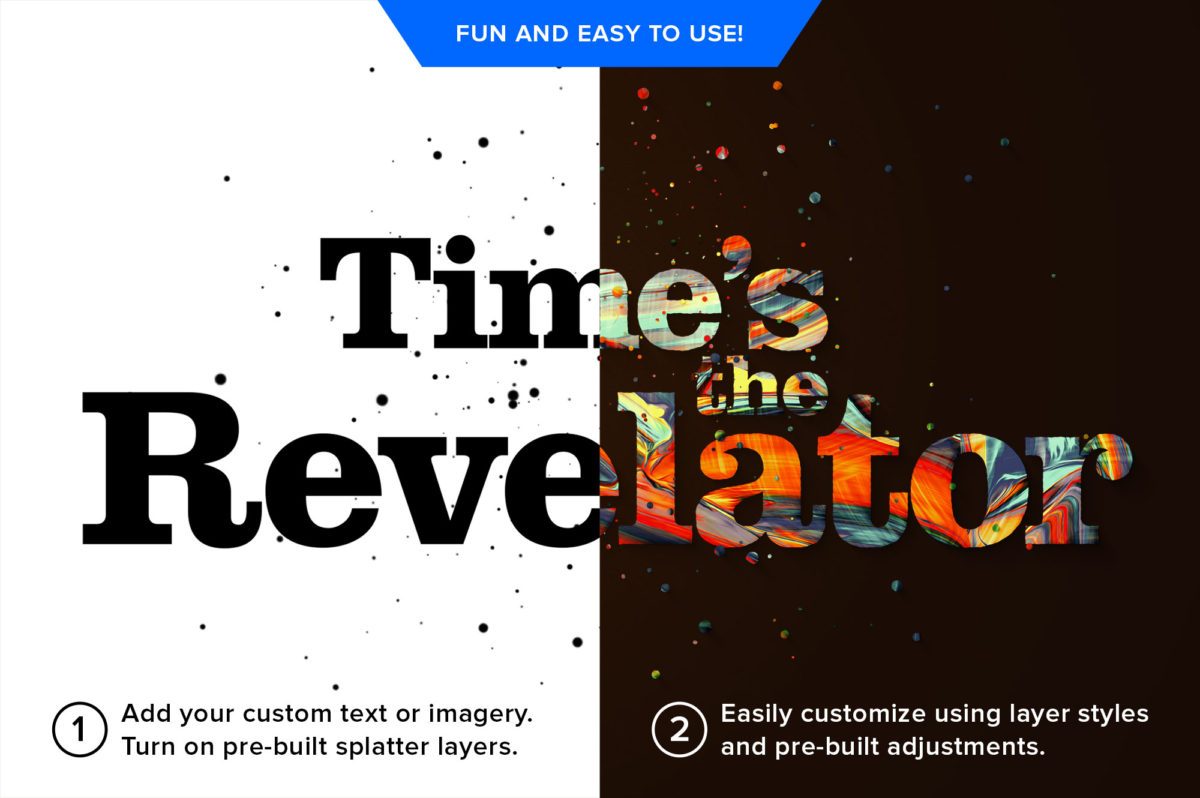 创意抽象纹理系列：大师级抽象绘画效果PS智能图层样式 Abstracter插图(2)