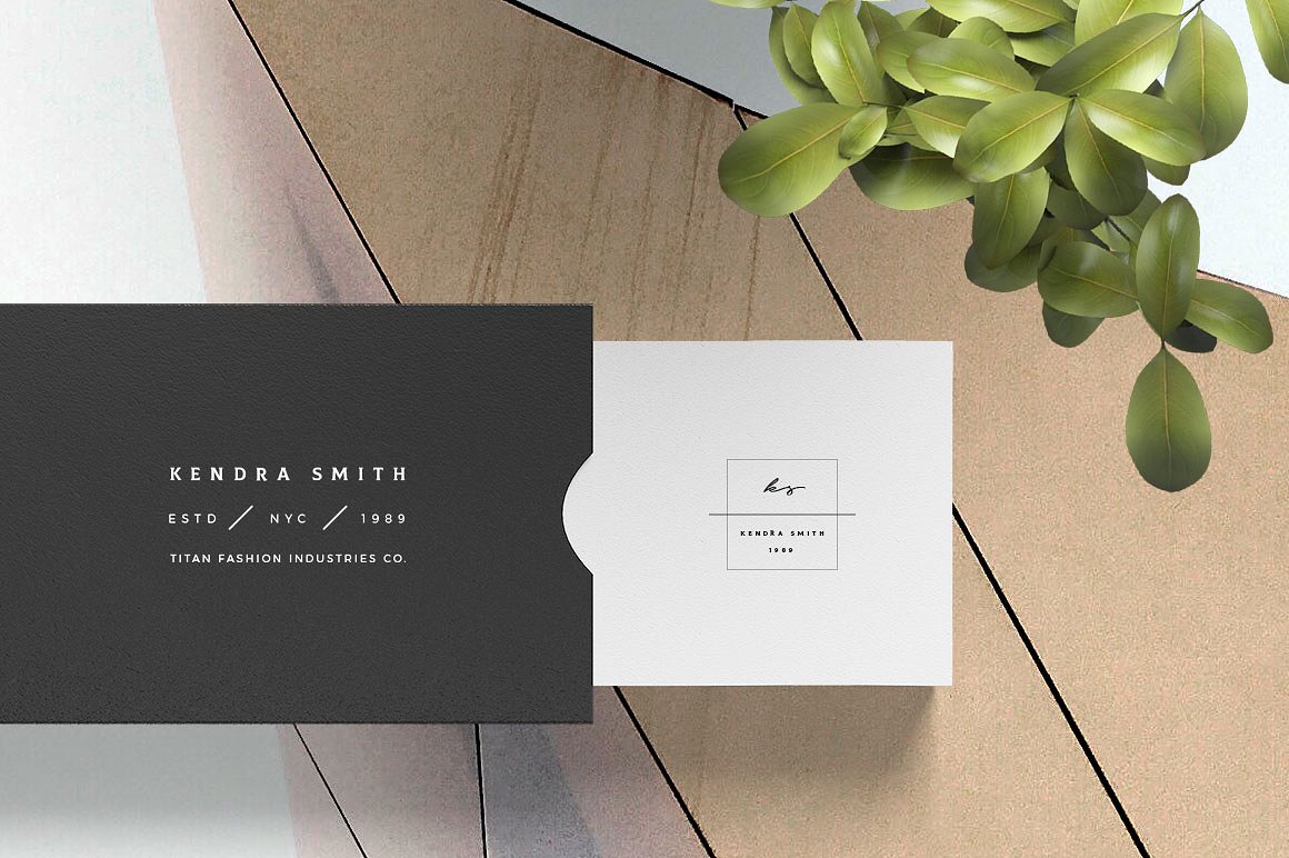 50款时尚行业品牌Logo模板 50 Branding Fashion Minimal Logos插图(7)