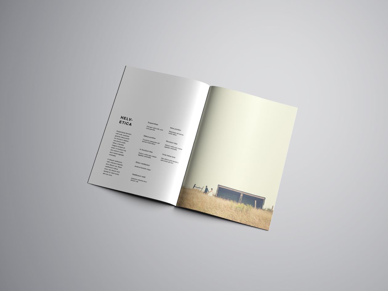 A4宣传单设计效果图样机PSD模板 Photoshop A4 Brochure Mockup .PSD插图(6)
