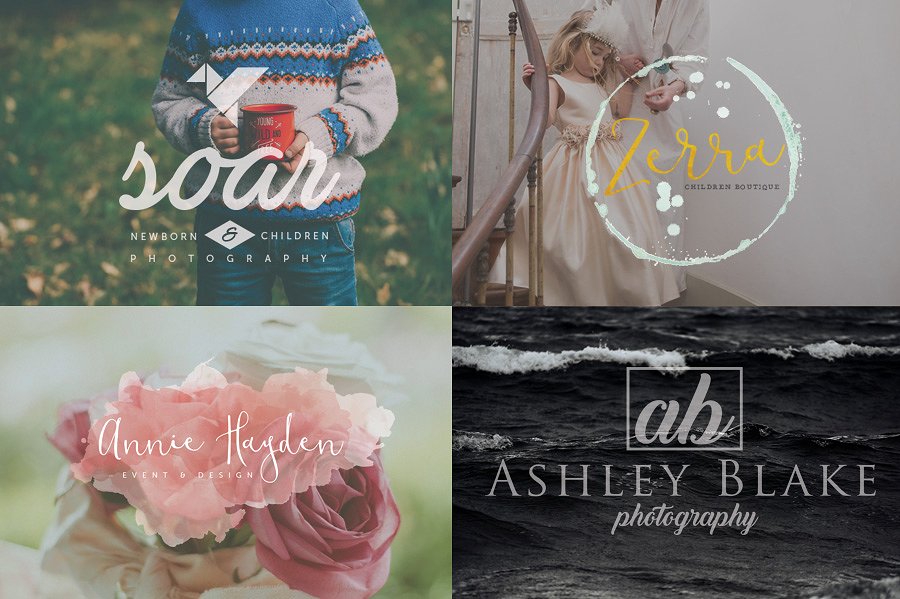 英文手绘字体Logo合集7 Logo Set 7插图