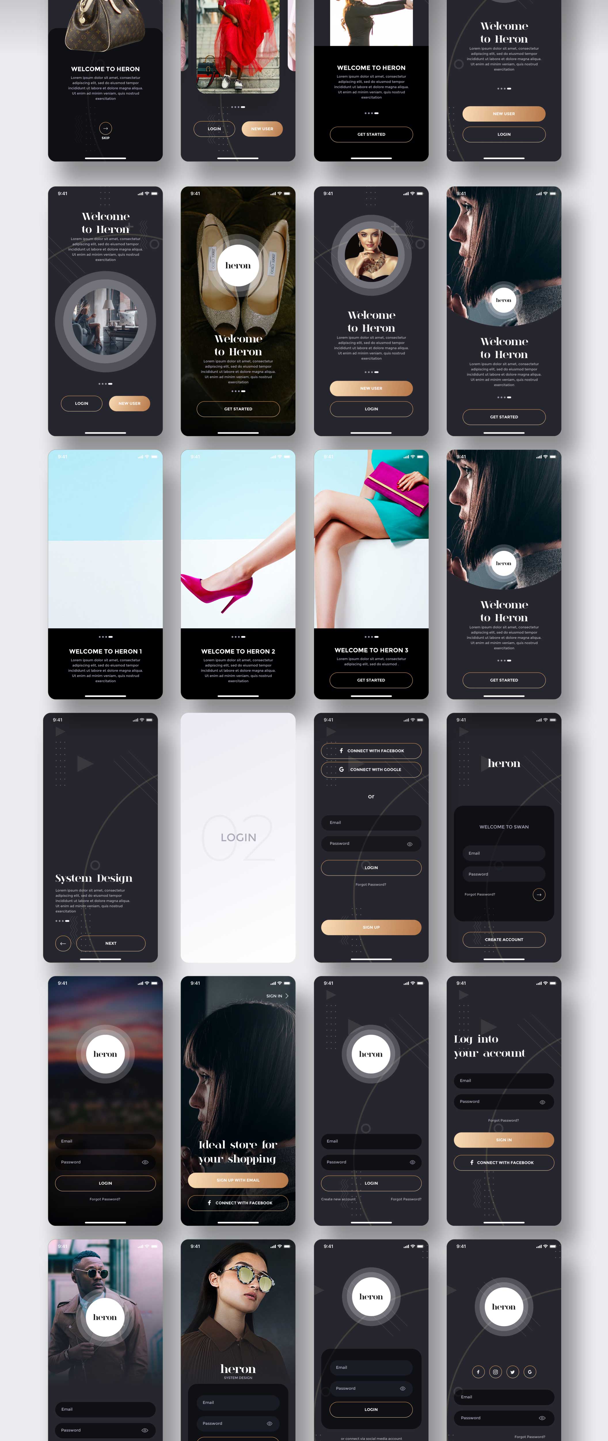 素材库下午茶:高质量优雅的IOS UI设计素材库精选套件插图(1)