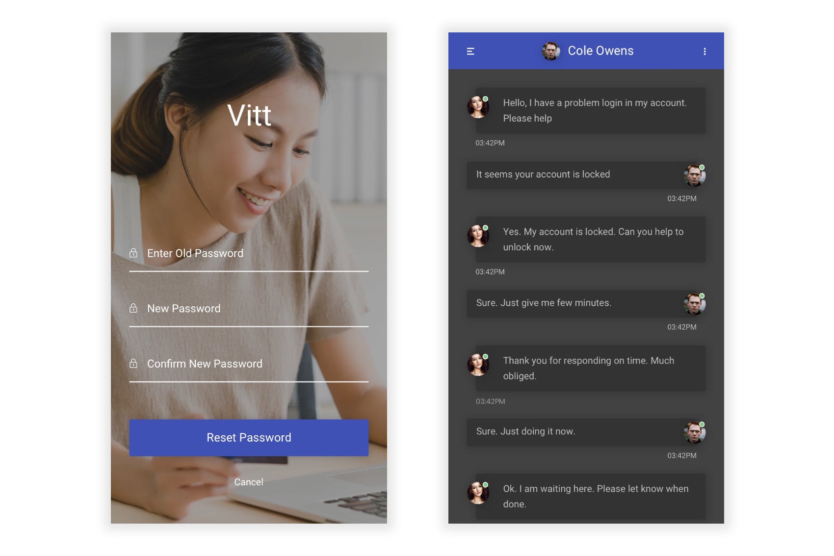 网上银行金融APP应用UI用户交互界面设计PSD模板 Vitt – Banking & Finance Photoshop UI Kit插图(6)