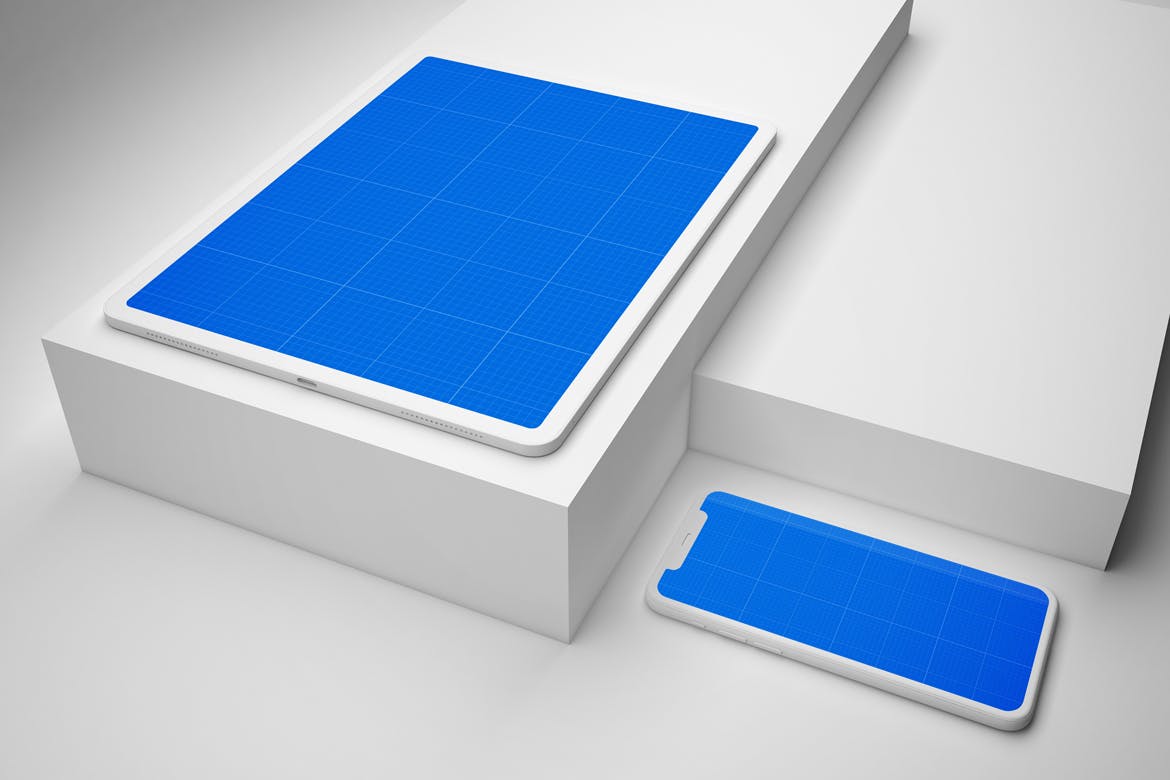 简约风格iPhone 11&iPad Pro屏幕界面预览素材库精选样机 Clean iPhone 11 & iPad Pro插图(10)