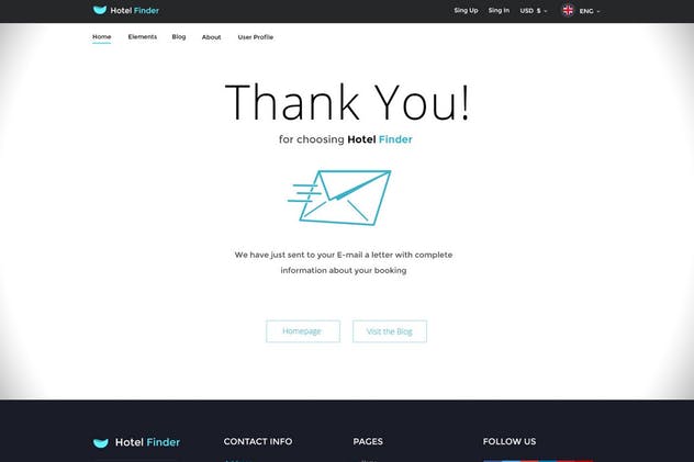 酒店在线预订网站PSD设计模板 Hotel Finder – Online Booking PSD Template插图(9)