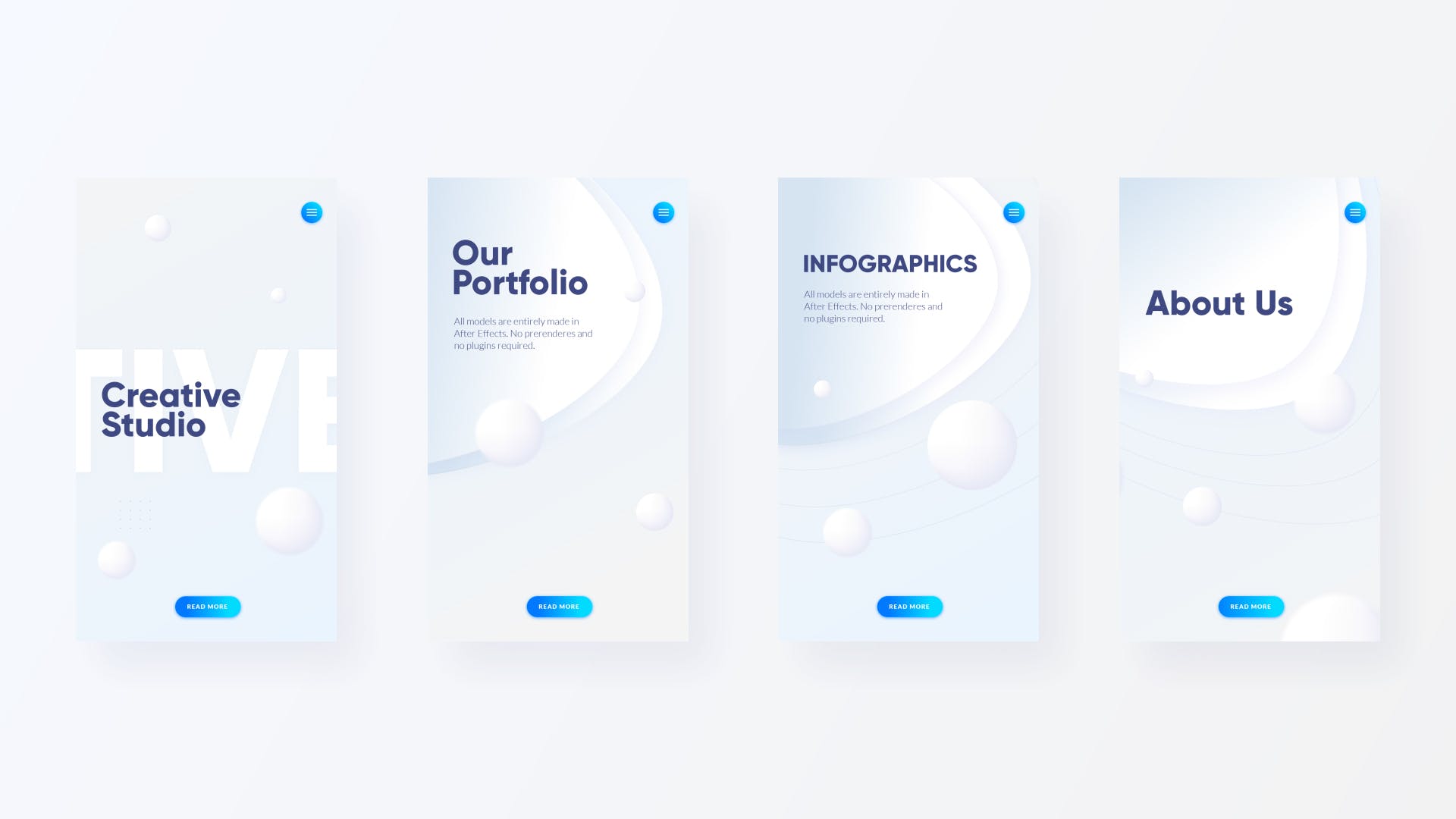 企业品牌宣传H5页面设计模板合集 Corporate Instagram插图(9)