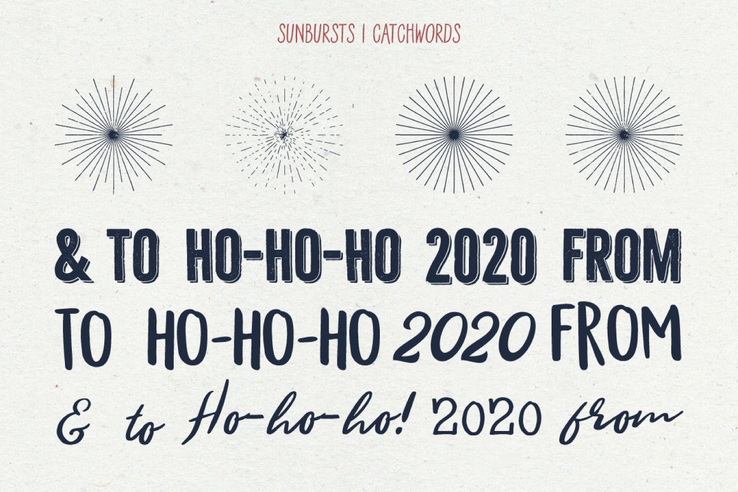 圣诞节主题设计素材包[1.07GB] Christmas Designs Mega Bundle, Retro Xmas Designs插图(13)