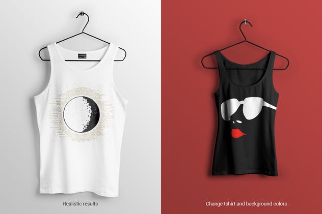 时尚潮流背心T恤服装样机Vol.4 Ultimate Apparel Mockup Vol. 4插图(1)